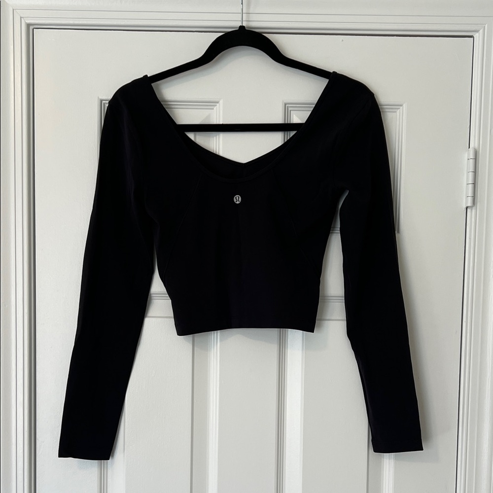 Lululemon Align Long Sleeve Crop Shirt